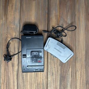 Sony Black Portable Cassette Recorder